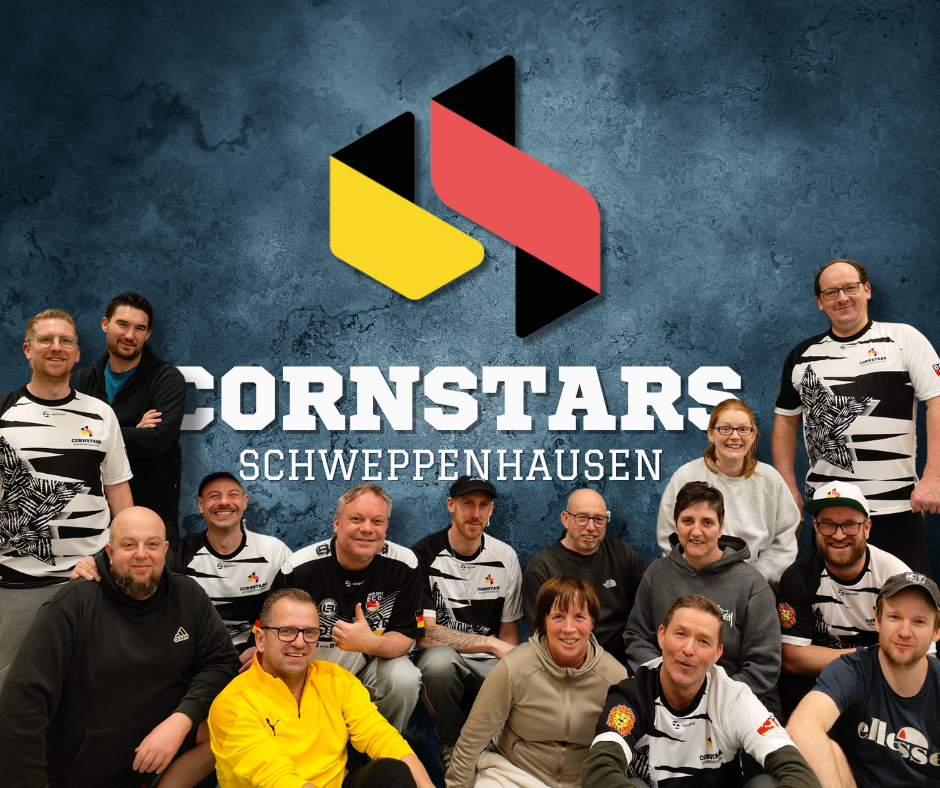 Mannschaftsfoto Cornstars und die Cornhole-Freunde Ingelheim