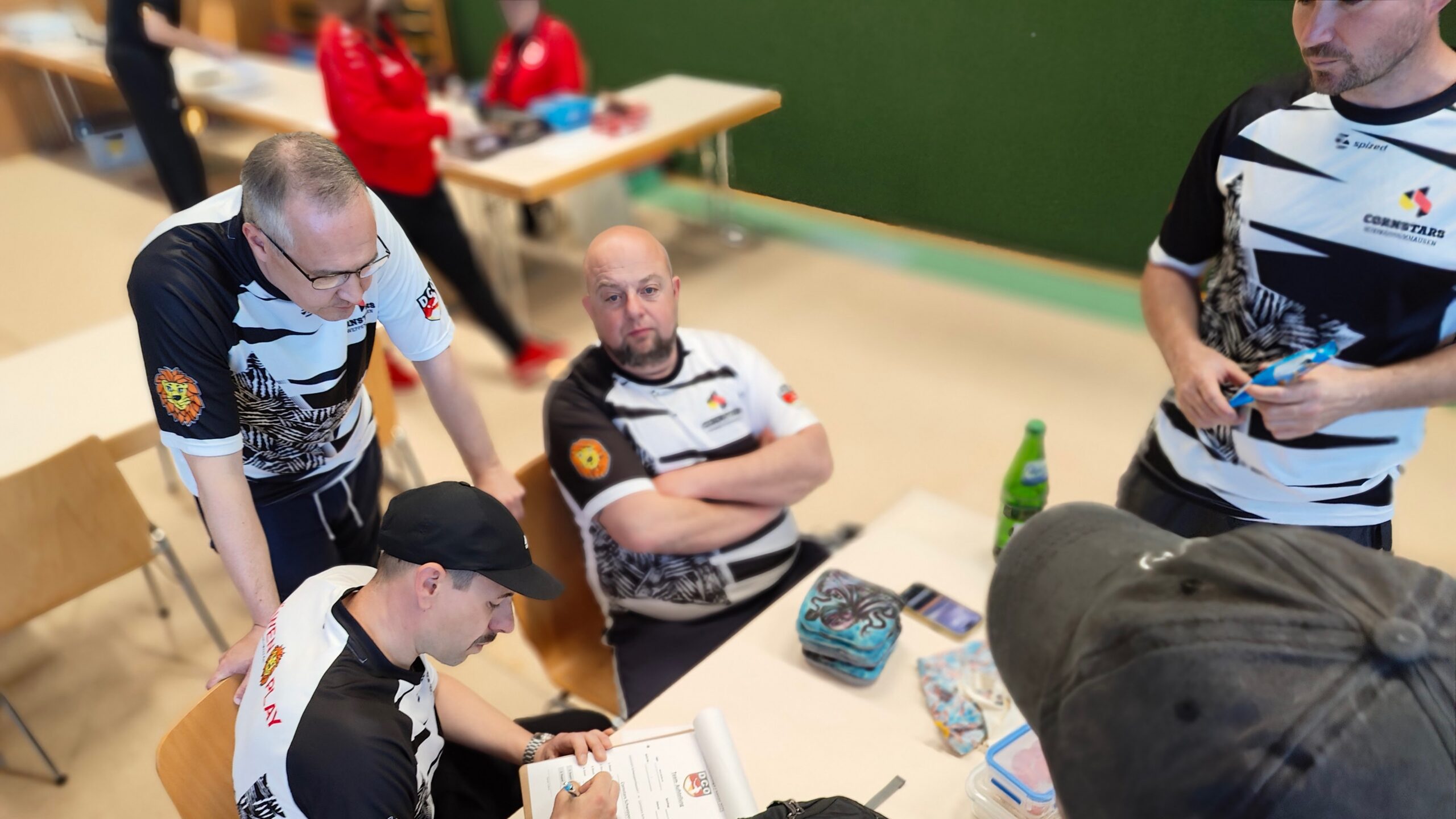Cornhole-Training mit System